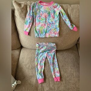 Lily Pulitzer potter barn kids pj set